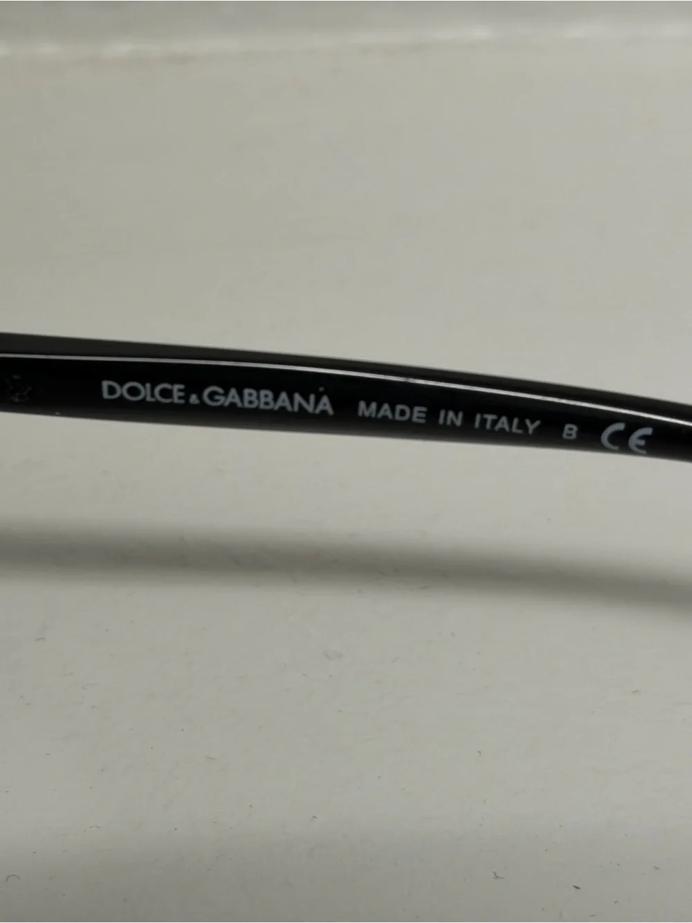 Dolce & Gabbana Black and Gold Gradient Lens Women's Sunglasses - Cat Eye Style